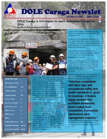 iris caraga|Dole Caraga Newslet by Iris Caraga .